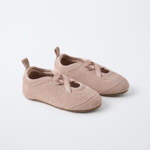 Zara Kids LEATHER MARY JANE SNEAKERS